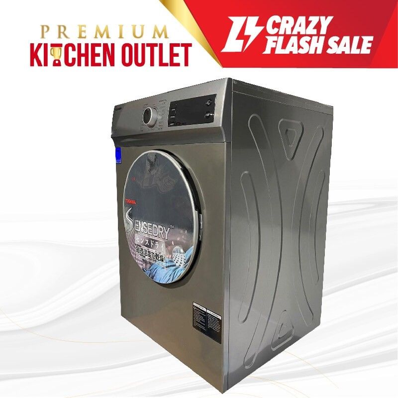 Toshiba TDH80SEM 7KG Dryer AirVented Sensedry Tumble Dryer Midea 7Kg Vented Tumble Dryer MD