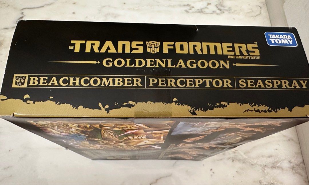 Figurine Transformers Golden Lagoon Takara Tomy - Édition Limitée 2018 - Scellée