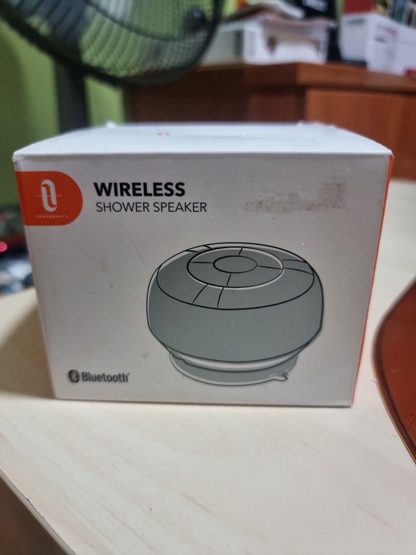 Trotronics Bluetooth Shower Speaker, Water Resistant Wireless bluetooth ...