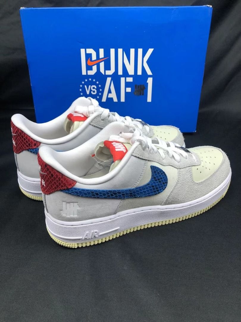 Undefeated x Nike Air Force 1 Low SP '5 On lt'休閒耐磨哦板鞋, 男裝
