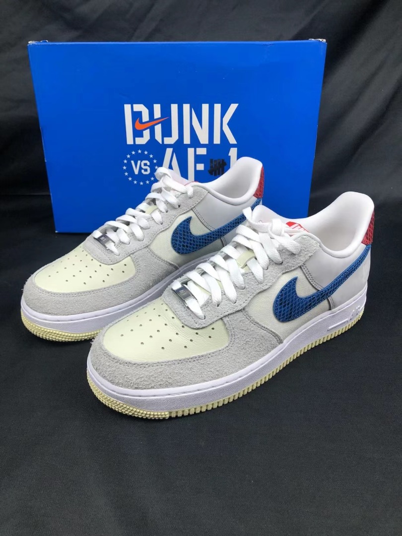 Undefeated x Nike Air Force 1 Low SP '5 On lt'休閒耐磨哦板鞋, 男裝