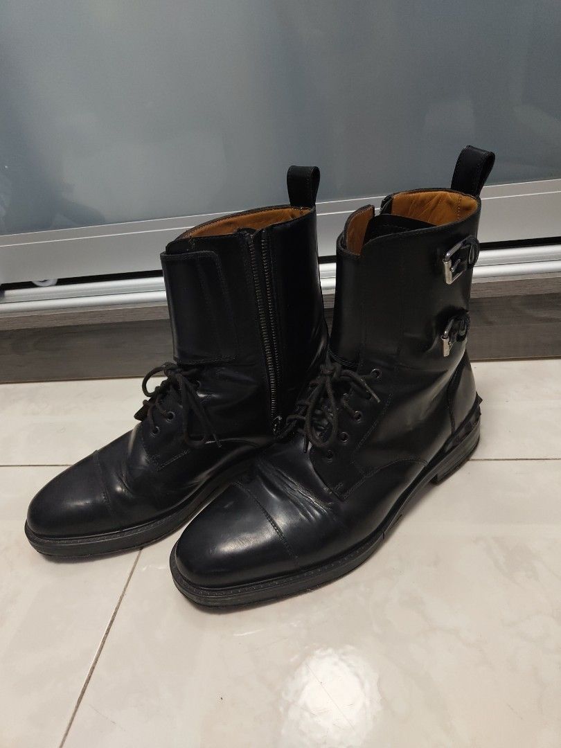 Valentino military outlet boots