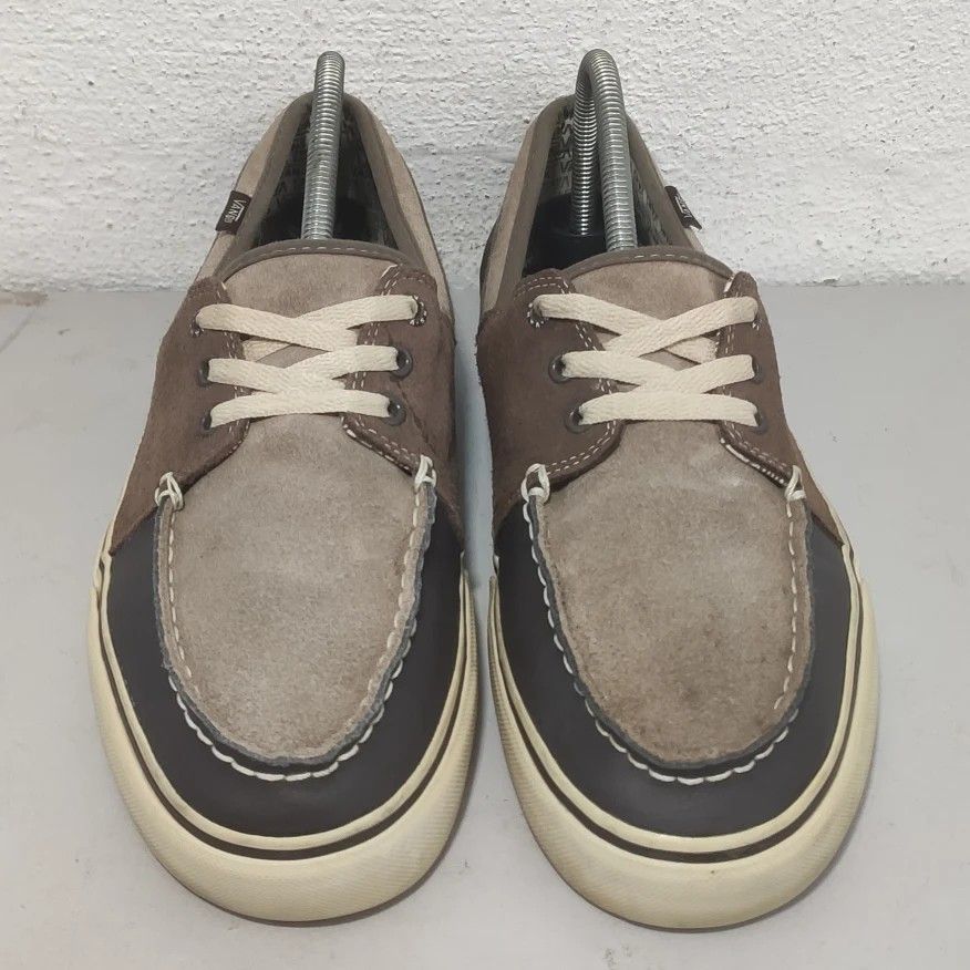 Vans boat shop shoes tan