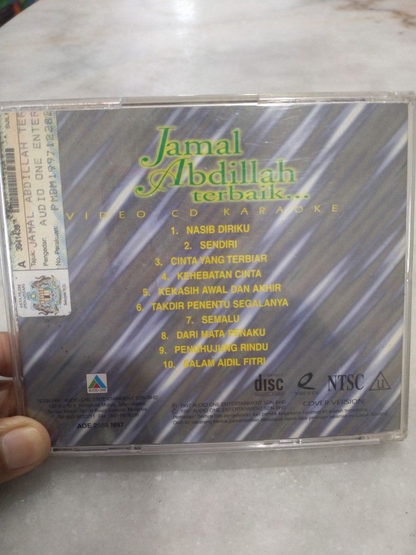 Vcd karaoke Jamal Abdillah terbaik, Hobbies & Toys, Music & Media, CDs ...