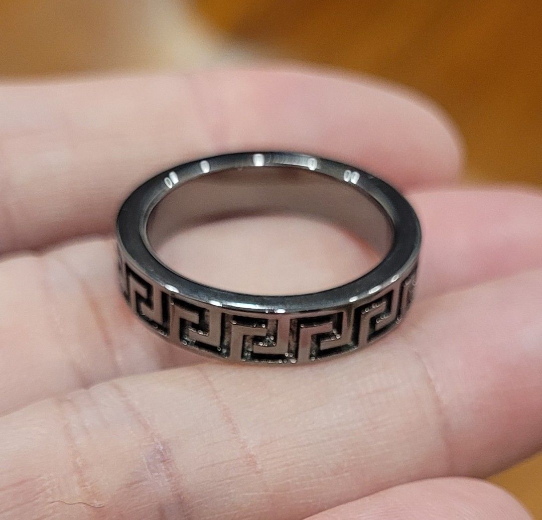 Versace Ring Luxury Accessories on Carousell