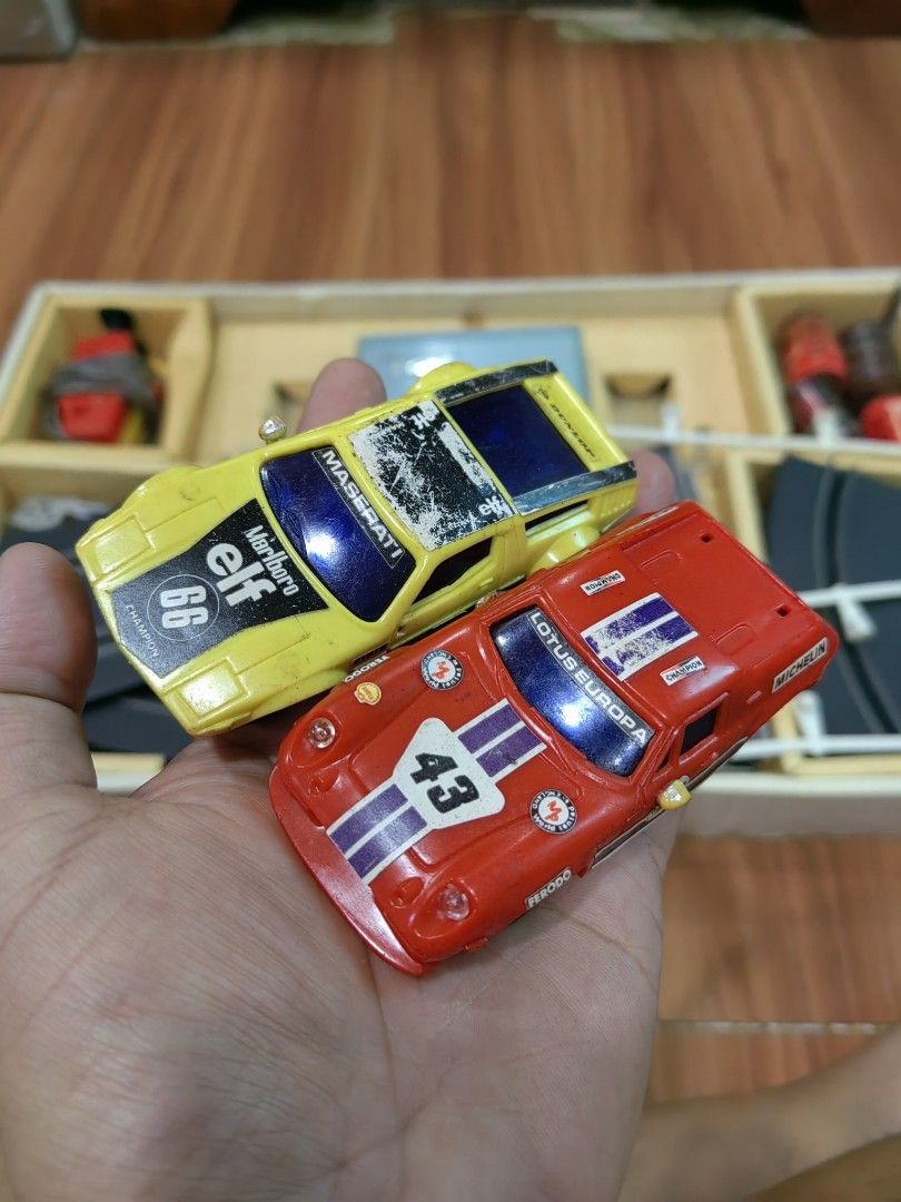 Micro Slot Racing Movie Chase Track W/ Ramps And Lap Counter Jupiter