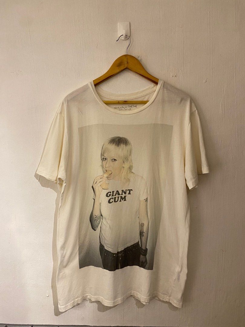 Vintage Blood is the new Black “Giant Cum” Tee By Dan Monick 