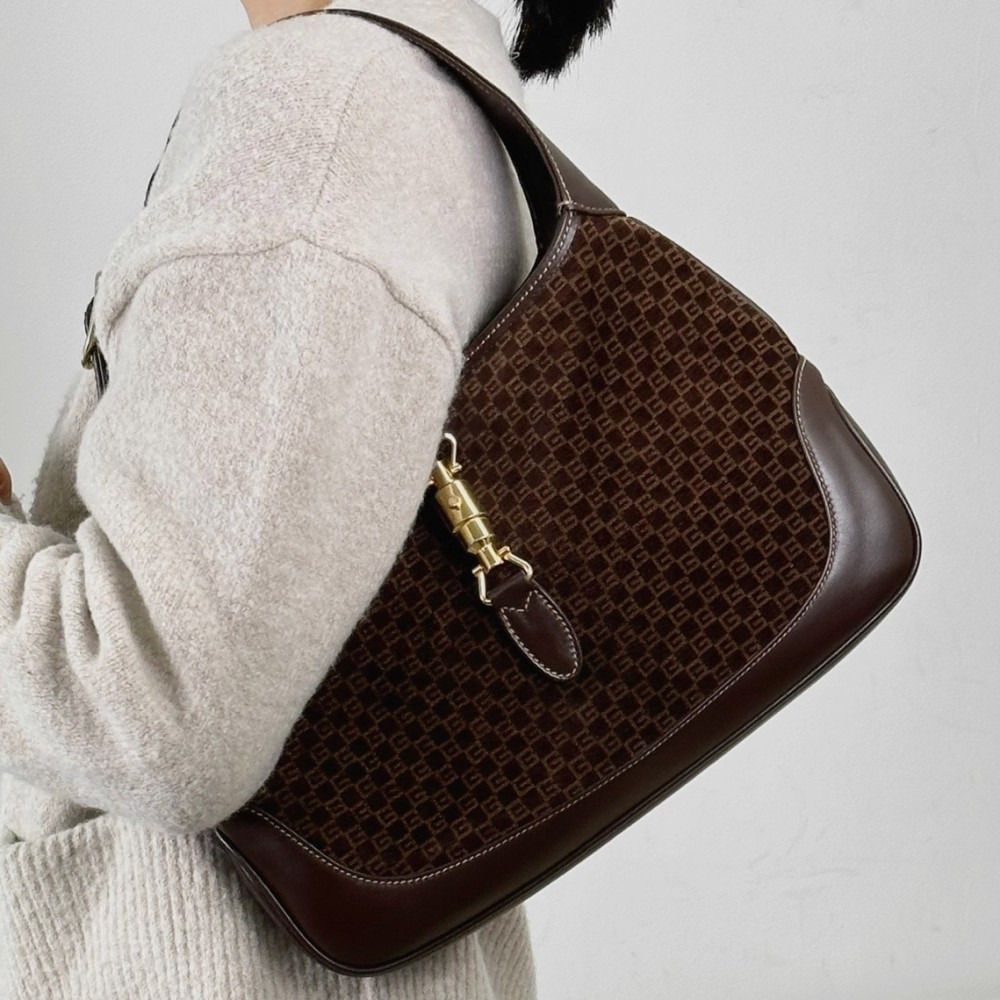 Gucci tan velvet bag new arrivals