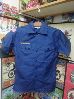 Vintage Official Boy Scouts of America Shirt Dark Blue