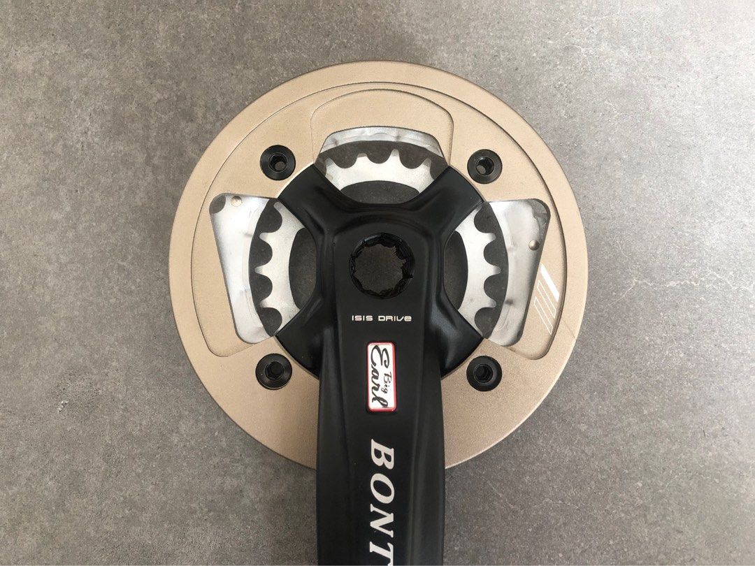 Vintage Retro Bontrager Big Earl ISIS Crank Crankset Mtb Mountain Bike