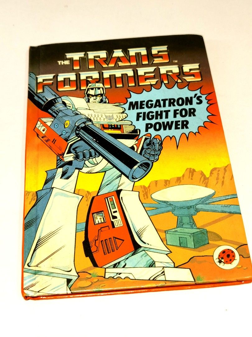 Vintage The Transformers Megatron's Fight For Power Book Collection