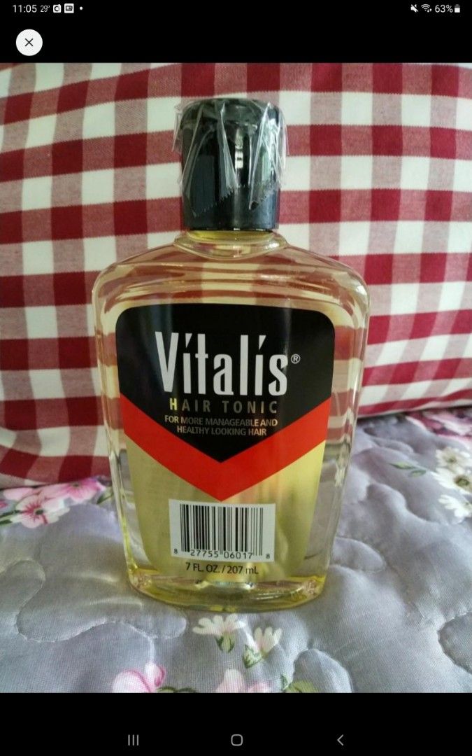 Vitalis hair store tonic