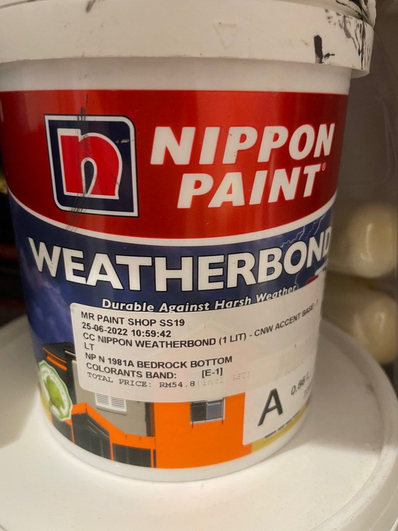 Wall paint Nippon paint , dulux, maxilite, etc, Furniture & Home
