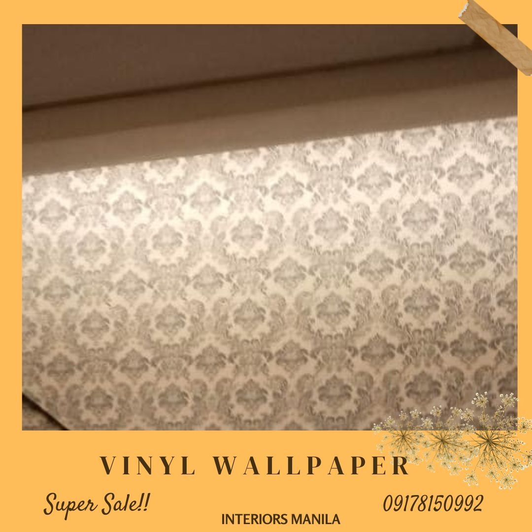 WALLPAPER CLEAN & CLASSY, Furniture & Home Living, Home Decor, Wall Decor  on Carousell