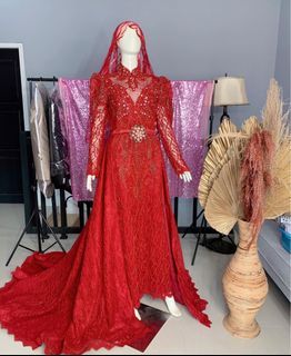 Wedding dress/gaun pengantin