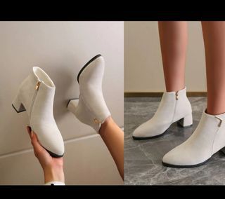 White boots