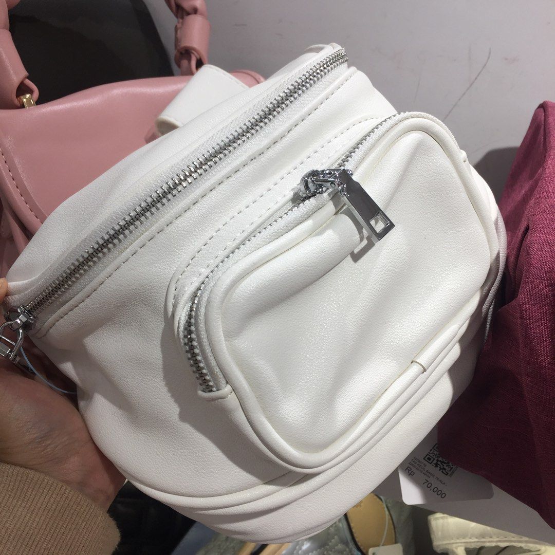 Waist sales bag putih