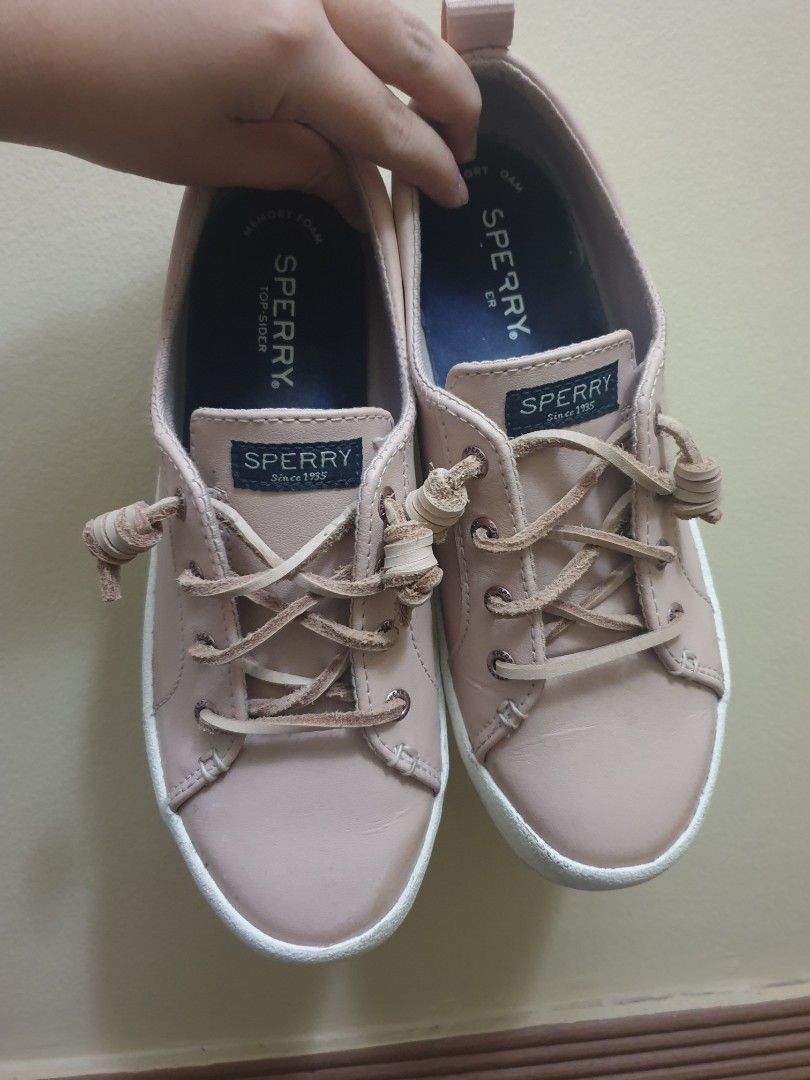 Sperry crest outlet vibe sneaker rose