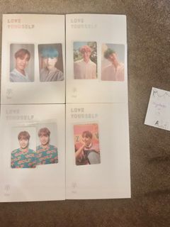 wts bts love yourself: her albums + pcs