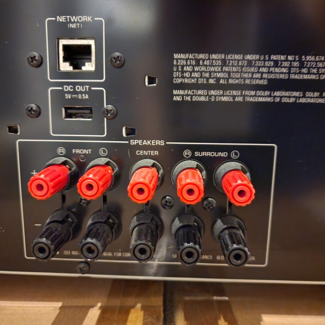 Yamaha HTR4066 Receiver & 5.1 Speakers Set, Audio, Soundbars, Speakers