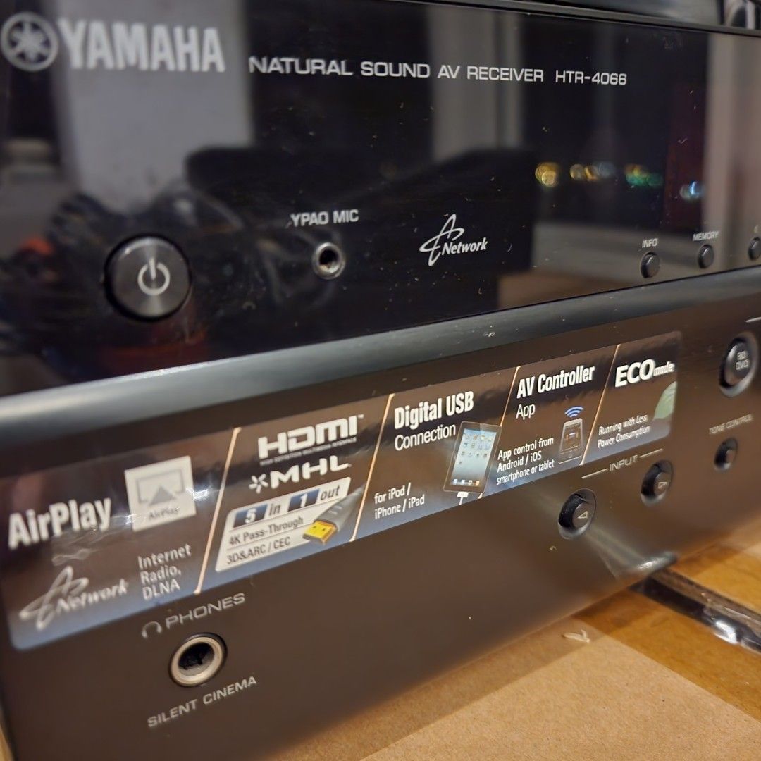 Yamaha HTR4066 Receiver & 5.1 Speakers Set, Audio, Soundbars, Speakers