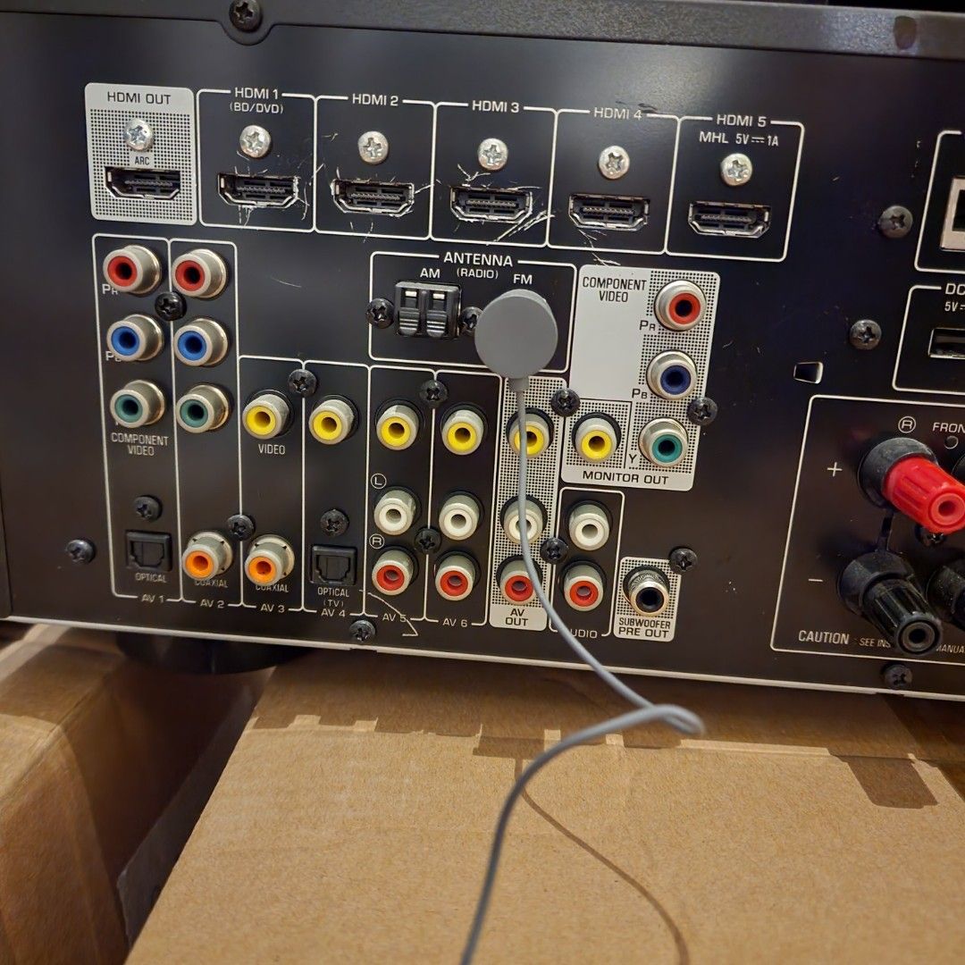 Yamaha HTR4066 Receiver & 5.1 Speakers Set, Audio, Soundbars, Speakers