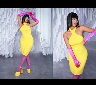 Yellow dress