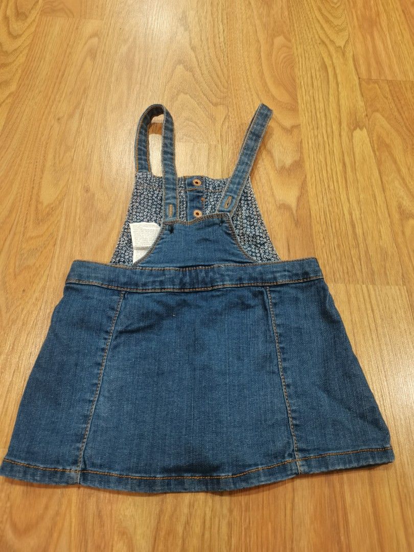 Jean romper skirt sales