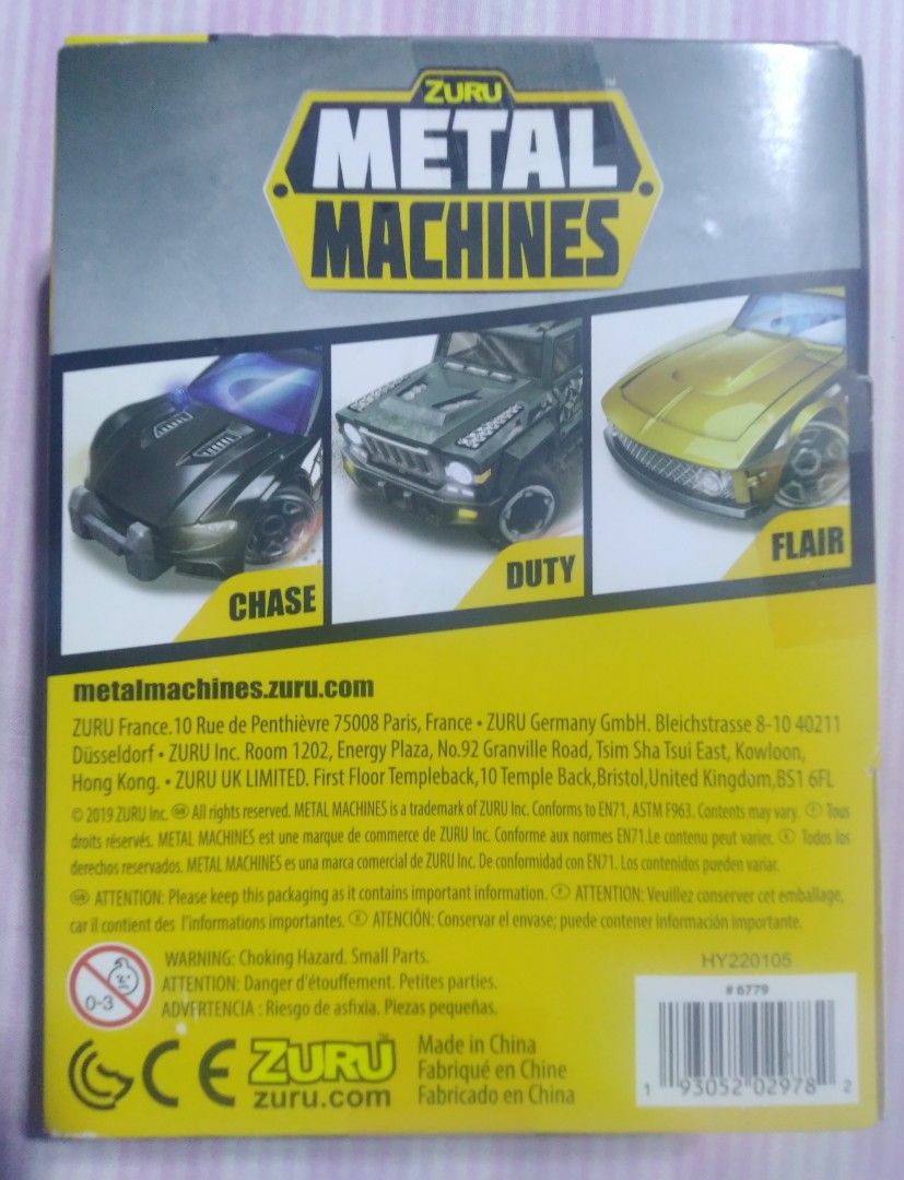 Zuru Metal Machines Diecast Car / 6 pcs. Brand New Sealed on Carousell