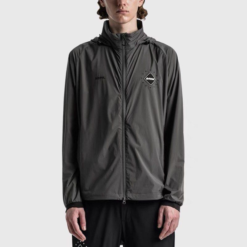SOPH STRETCH LIGHT WEIGHT HOODED BLOUSON-