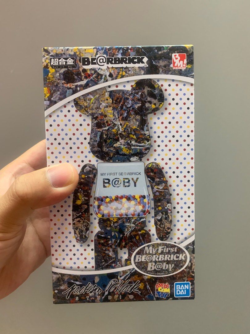 全新200% bearbrick be@rbrick 超合金my first baby Jackson pollock