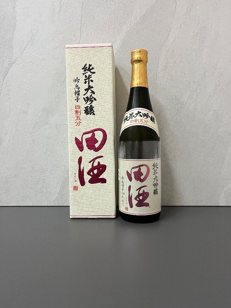 田酒純米大吟釀四割五分吟烏帽子720ml (2023年2月飛機貨), 嘢食& 嘢飲