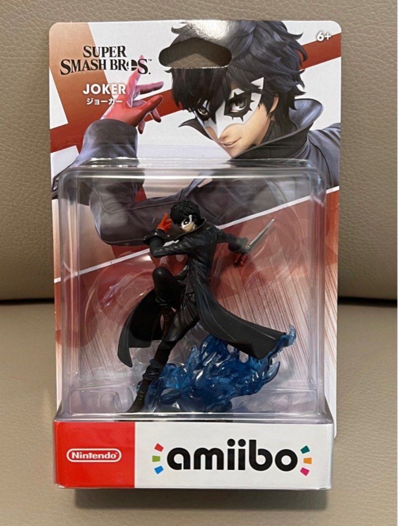 全新 日版 現貨 Amiibo Joker, 電子遊戲, 遊戲機配件, 互動遊戲Figure - Carousell