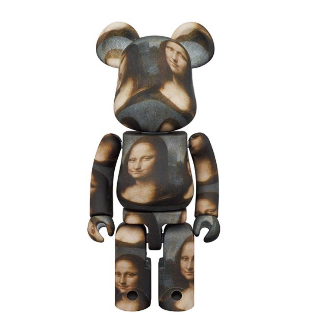 超合金BEARBRICK LEONARD DE VINCI Mona Lisa 200% be@rbrick, 興趣及