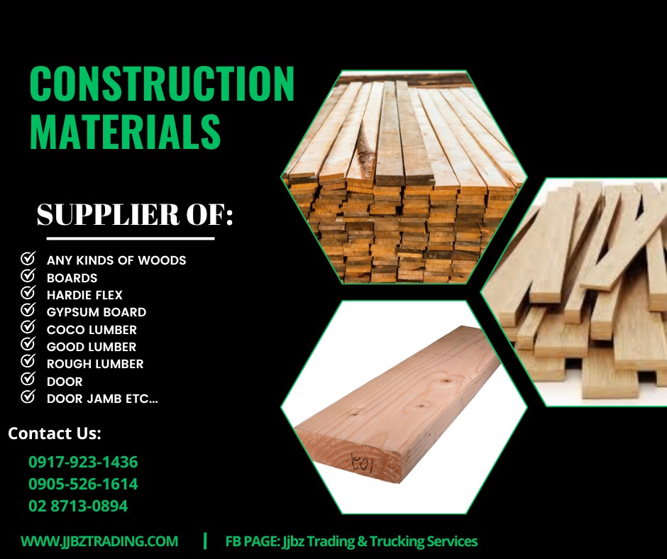 Affordable and Direct Supplier of Construction supply like wood, lumber