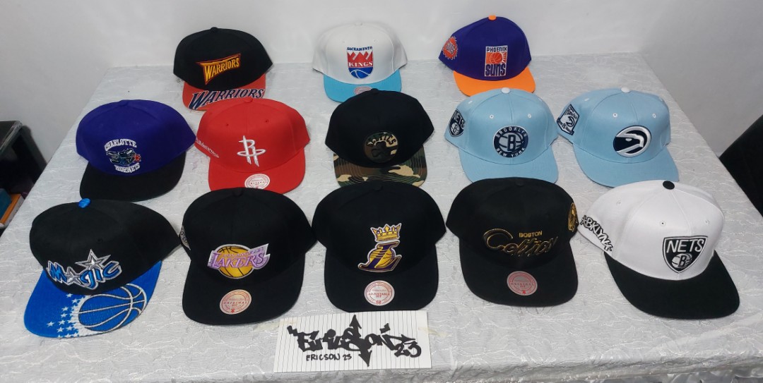 All legit authentic Mitchell and ness and new era caps, Men's Fashion ...