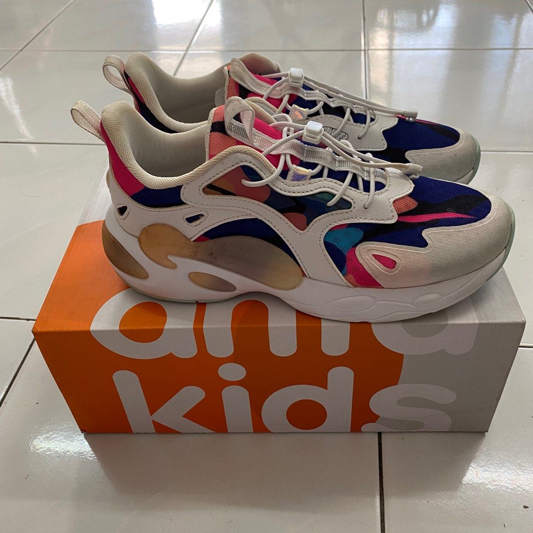ANTA Women Kids Casual Shoes Purple White EUR38 UK5