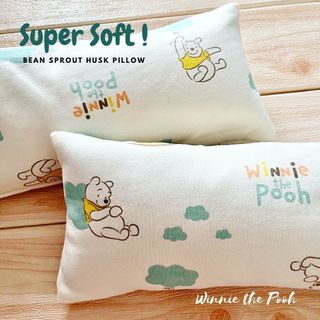 🌈Anti-Bacterial Treated Natural Organic Baby Bean Sprout Husk Pillow 15x40cm ( Premium Quality! Made in Singapore )