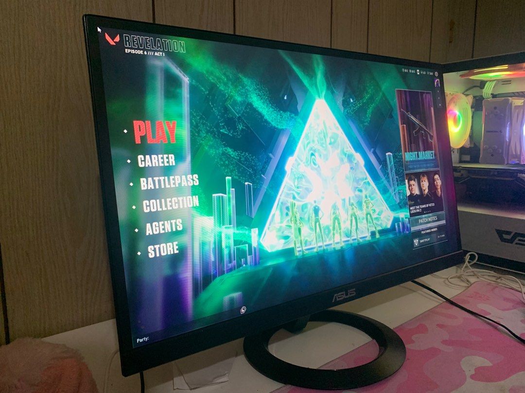 ASUS monitor 24Inch, Computers & Tech, Desktops on Carousell