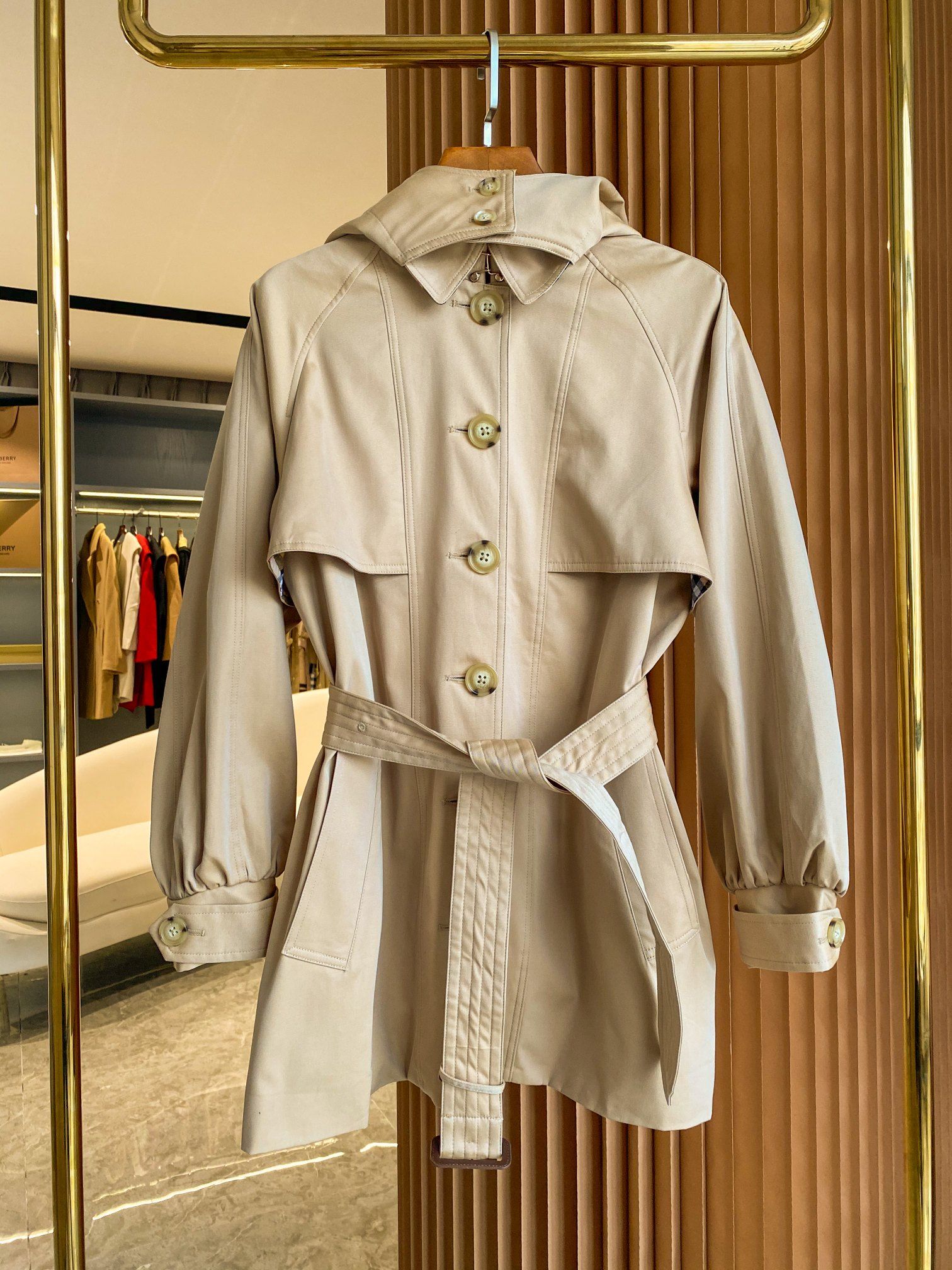 Authentic burberry store trench coat