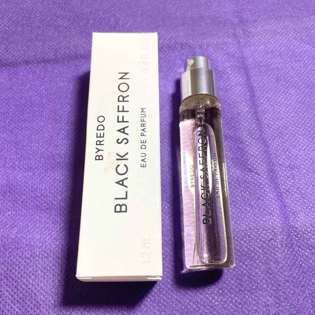 AUTHENTIC Byredo black saffron eau de parfum perfume spray 12ml, Beauty ...