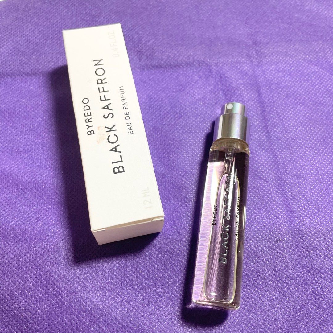 AUTHENTIC Byredo black saffron eau de parfum perfume spray 12ml, Beauty ...