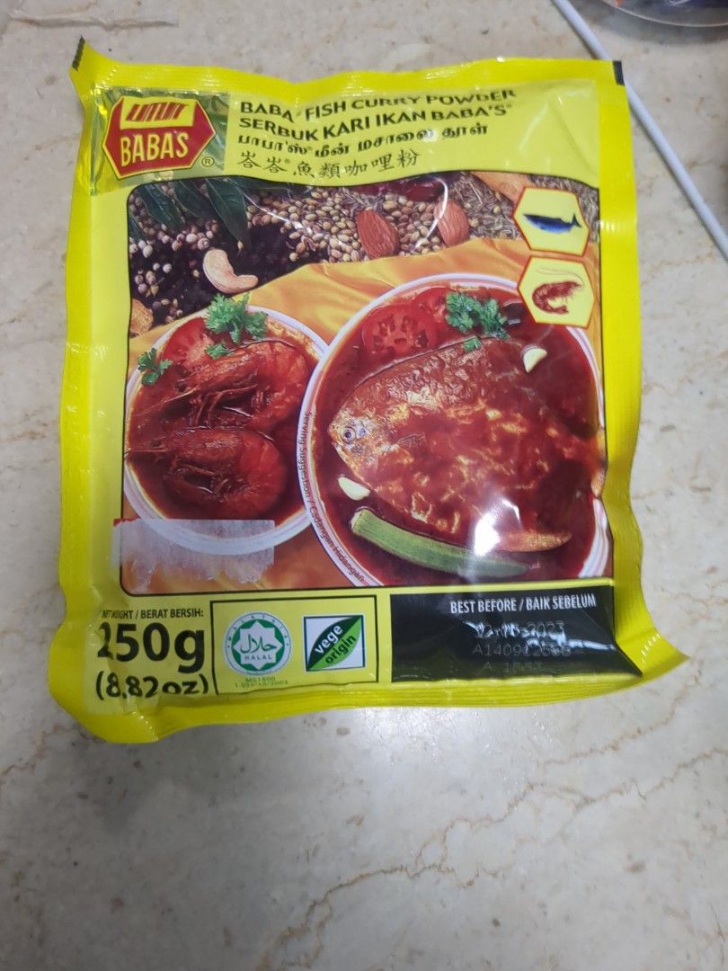 BABA FISH CURRY POWDER (250g), Food & Drinks, Other Food & Drinks on