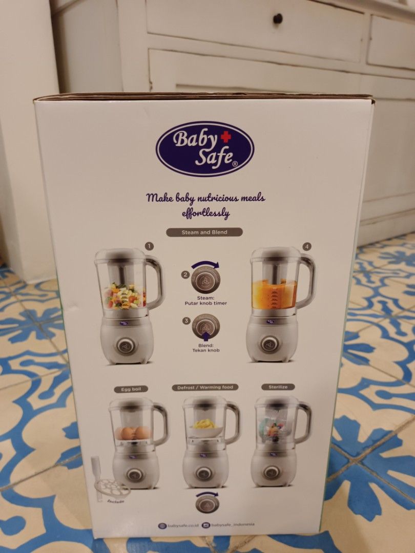 Baby safe food .aker processor 6in1, Bayi & Anak, Perawatan & Makanan
