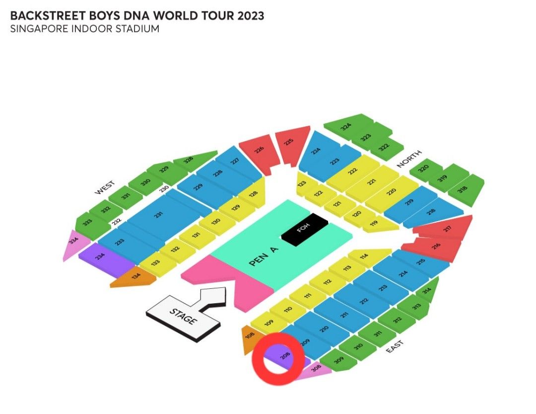Backstreet Boys DNA World Tour 2023 Singapore, Tickets & Vouchers, Event Tickets on Carousell