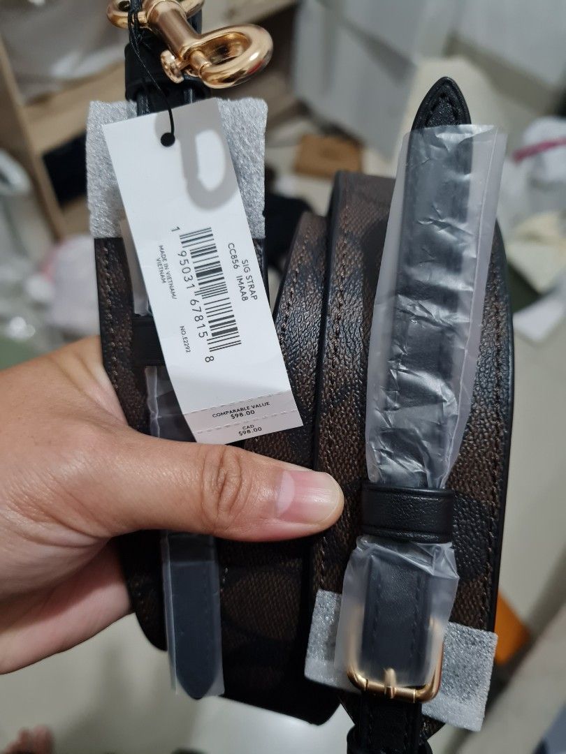 Bag hotsell strap coach