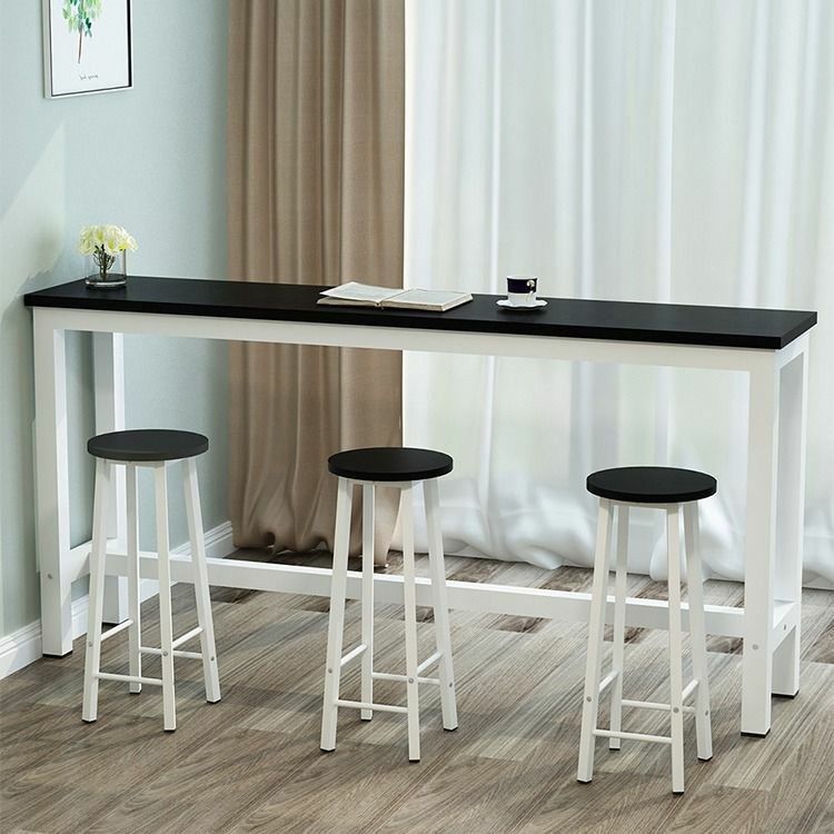 BAR TABLE WITH STOOL CAFE TABLE MEJA BAR MEJA MAKAN, Furniture & Home