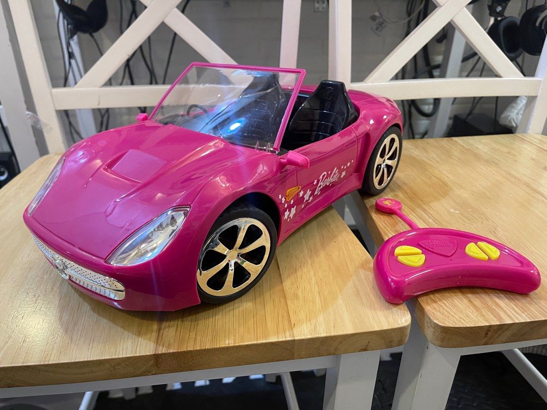 Mattel barbie remote control car discount
