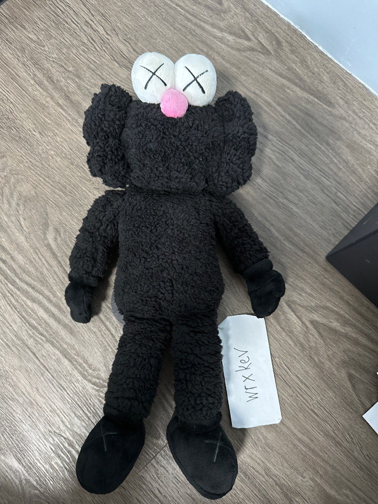 Kaws bff black plush clearance