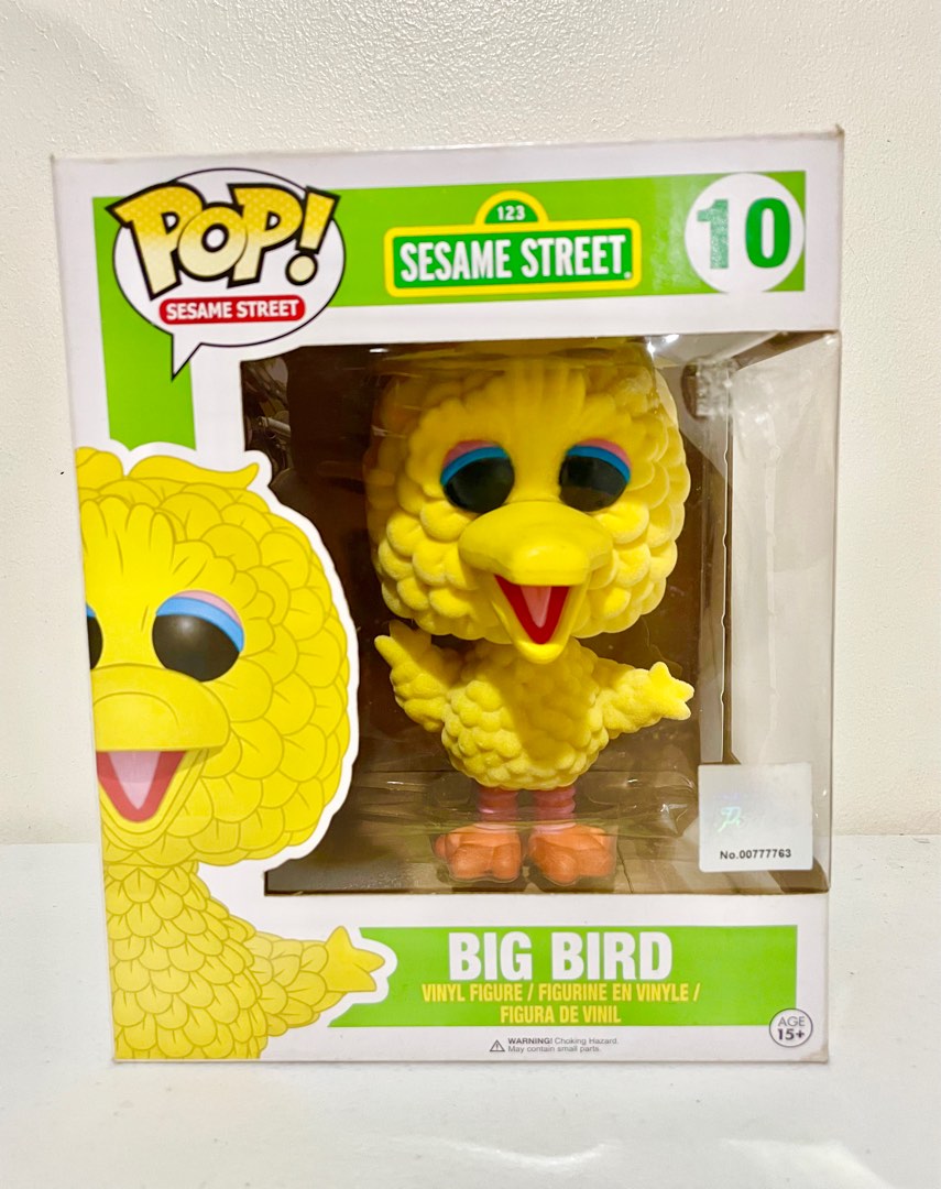 Big Bird Sesame Street 6 inches Funko Pop, Hobbies & Toys, Toys & Games